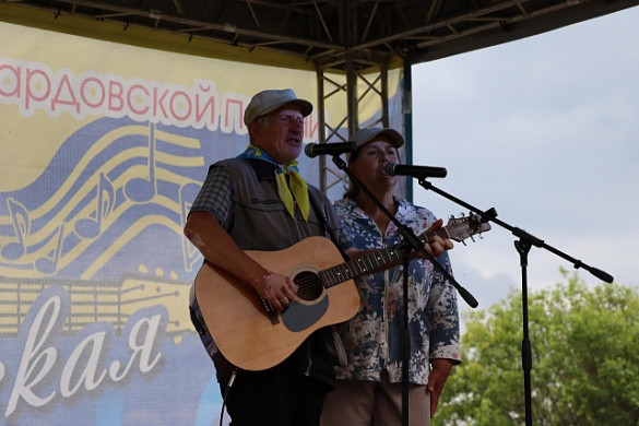 В Ивановском районе в 14-й раз прошел фестиваль бардовской песни «Высоковская струна»
